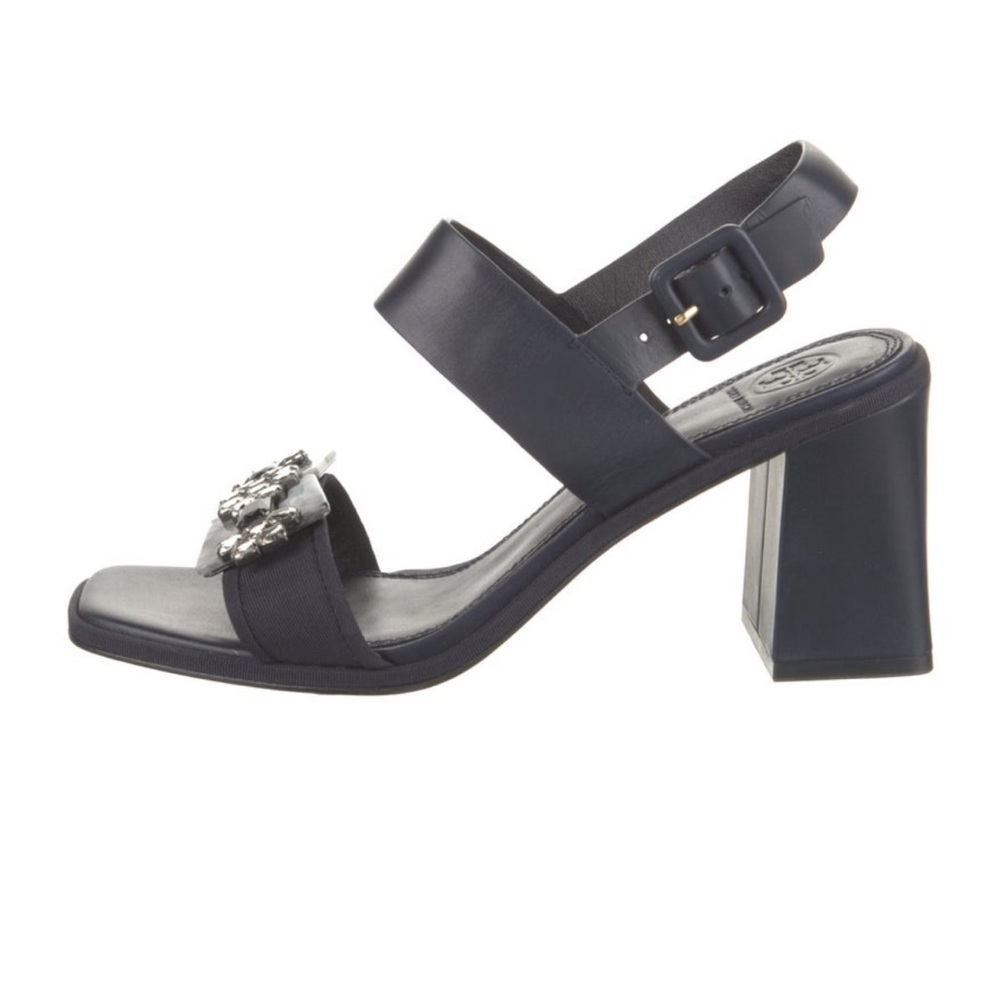 Tory Burch Crystal Embellished Sandal Heels